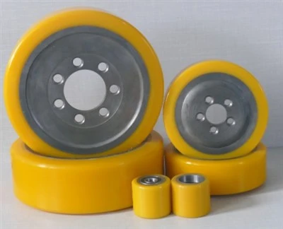 6 Inch Red Polyurethane On Iron Casters suppliers